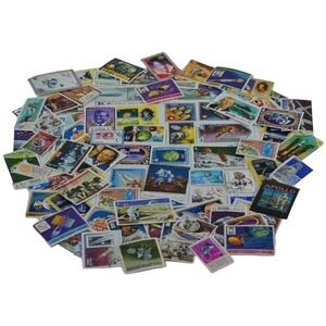 Large Collection of Foreign Used & Unused Mint Space Flight Star‎ Exploration